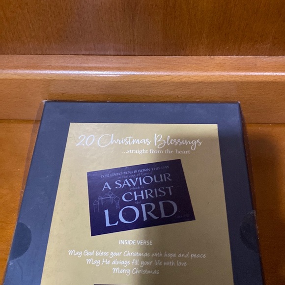 20 Christmas Blessing straight from the heart greeting cards nwt - Picture 2 of 2